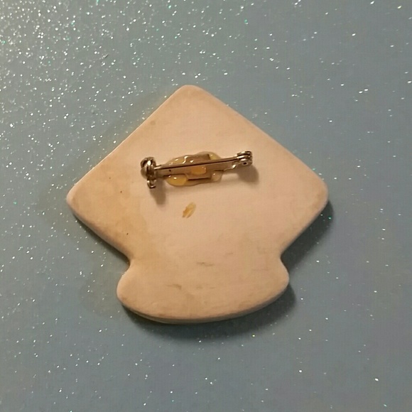 5/$20 - Coffee Cup Ceramic Brooch - Picture 3 of 5